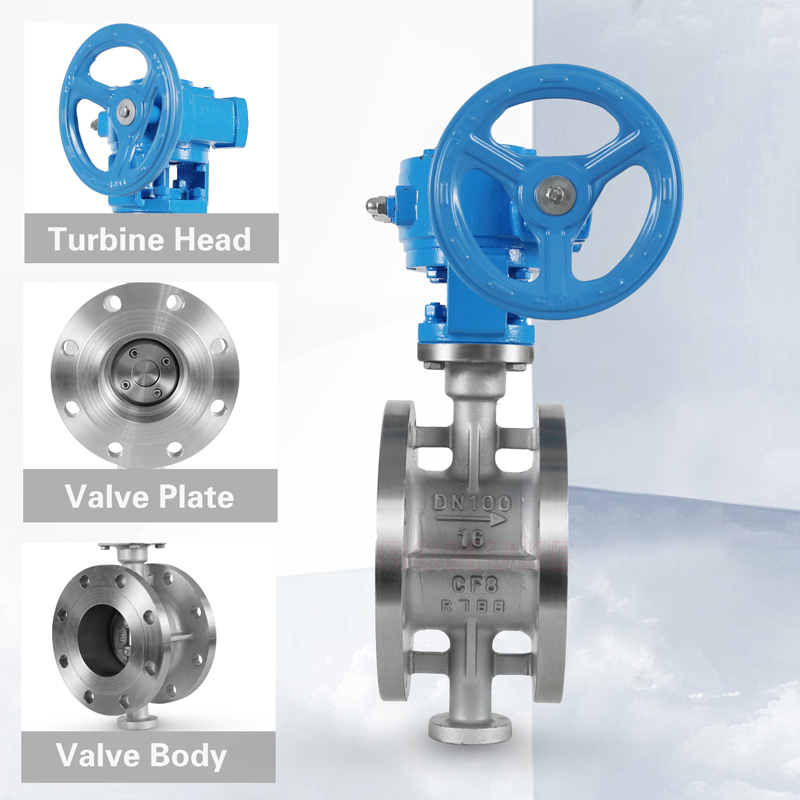 Details of High Temperature Flanged Butterfly Valve